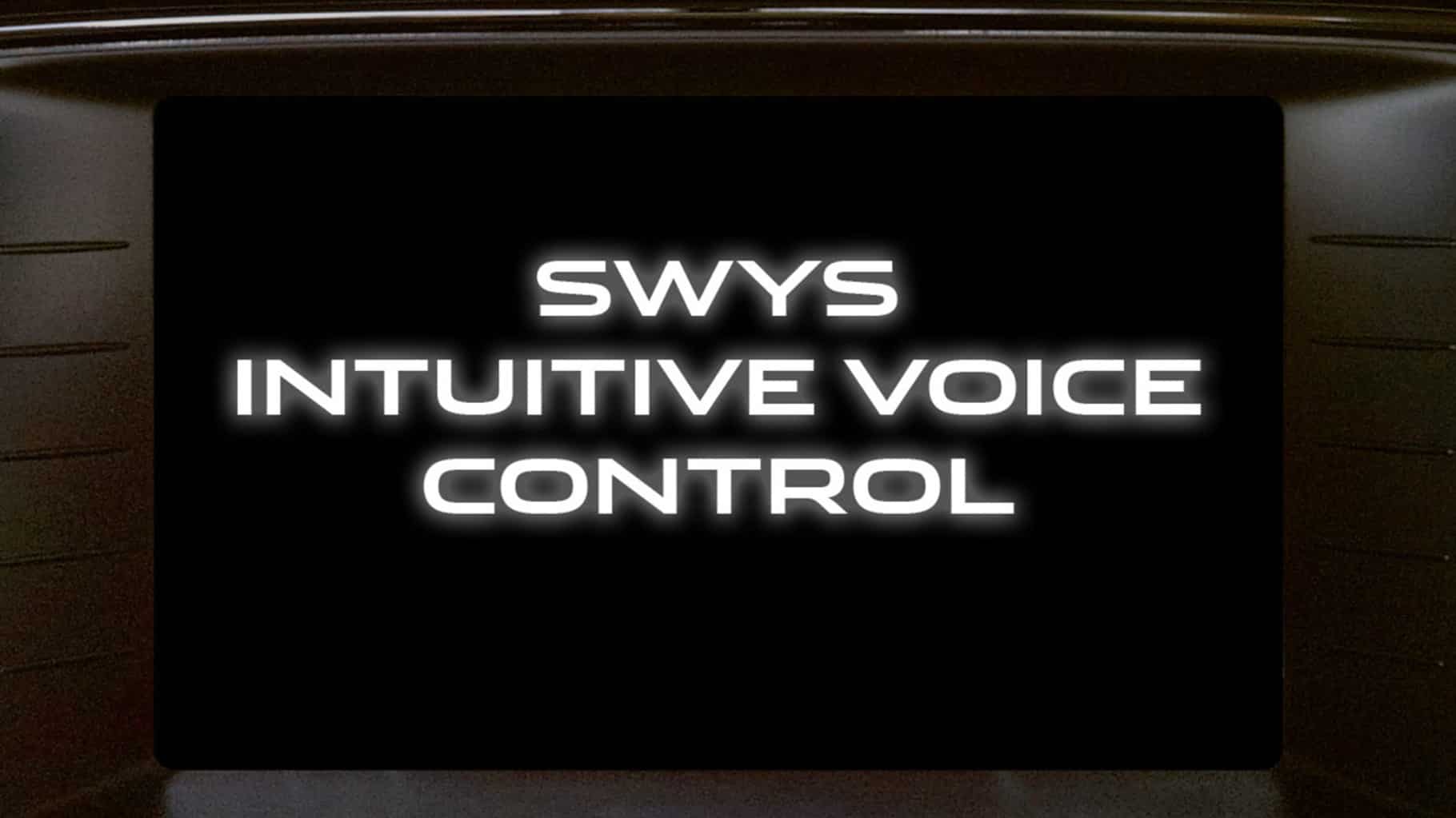 voice control.
